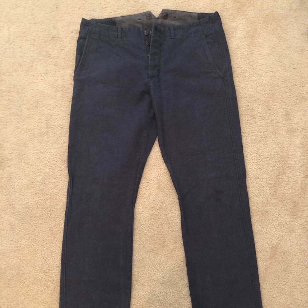 J.Crew/Wallace and Barnes - Suspender Pants 33x32